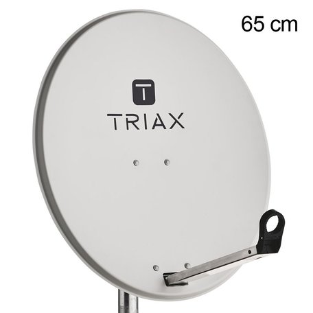 Triax TDS 65LG Schotelantenne 65 cm Lichtgrijs Singlepack
