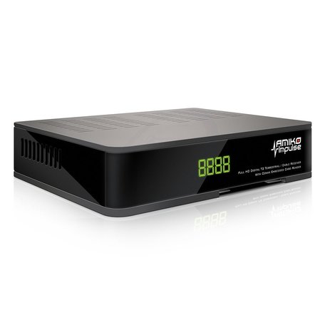 Amiko Impulse - DVB-T2/C Full HD - HEVC H.265 - Digitenne KPN - T2/Kabel ontvanger