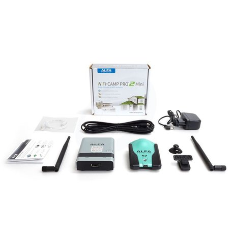 Alfa Network WiFi Camp Pro 2 Mini - indoor set - AWUS036NH + R36A Router