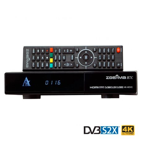  Zgemma H7C - 4K Receiver - H.265 UHD - DVB-S2X + 2 x DVB-T2/C