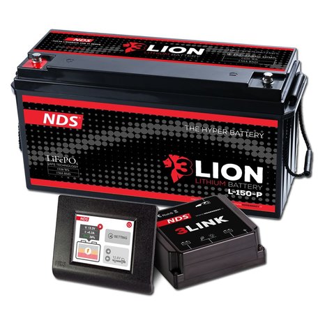  NDS 3LIONSYSTEM Lithium Accu 12V-150Ah + 3LINK 150A