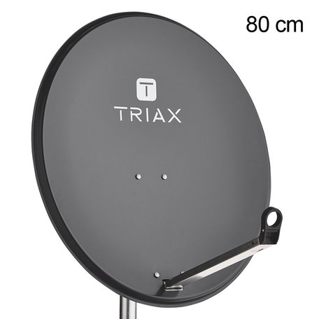 Triax TDS 80A Schotelantenne 80 cm Antraciet Singlepack