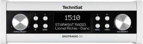 Technisat DigitRadio 20 Dab+ keukenradio wit