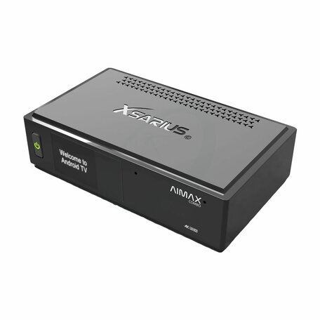 Xsarius Aimax Combo DVB-S2X en Hybrid DVB-C/T2 - 4K UHD - AndroidTV