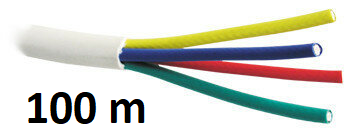 Coax kabel 100 dB Quattro S koperen SAT-kabel 4 voudig 100 meter