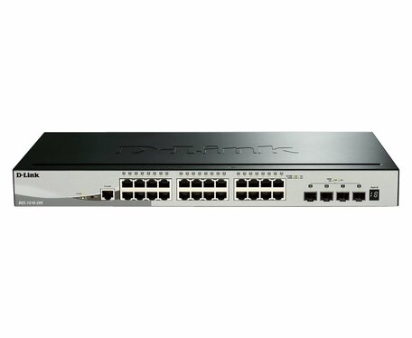 D-Link DGS-1510 Managed L3 Gigabit Ethernet (10/100/1000) Zwart