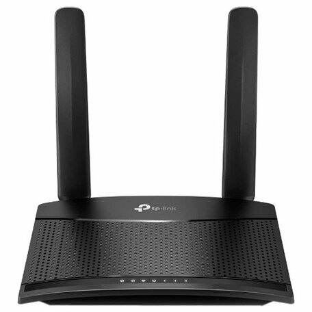 TP-Link TL-MR100 | 4G LTE Router | WiFi 4 (2,4 GHz) | Ethernet Fast (10/100 Mbps) | Zwart
