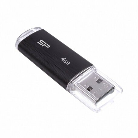 Silicon Power Ultima U02 USB flash drive 4 GB USB Type-A 2.0 Zwart