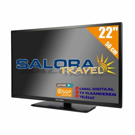 Salora 22 inch Travel TV CI DVB-S2/C/T2 12/230V
