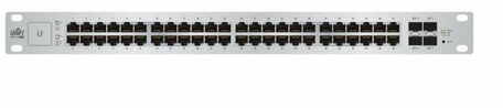 Ubiquiti Networks UniFi US-48-500W netwerk-switch Managed Gigabit Ethernet (10/100/1000) Power over Ethernet (PoE) 1U Zilver
