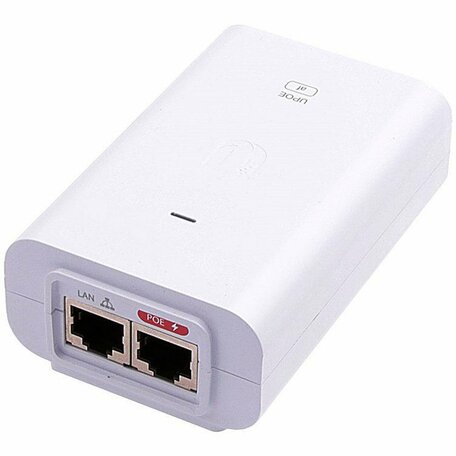 Ubiquiti Networks U-POE-AF | PoE Adapter & Injector | 48V | 15.4W | Gigabit Ethernet