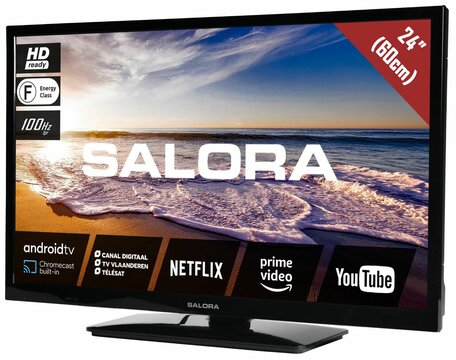 Salora 24 inch LED TV 9109CTS2ANDROID DVB-S2/C/T2 12/230V