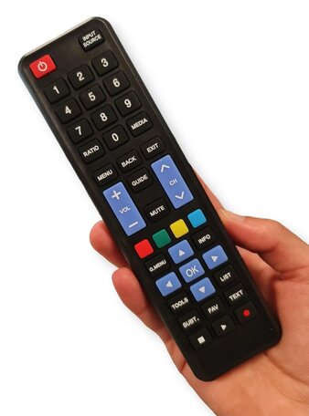 Universele afstandsbediening die wij voor u programmeren