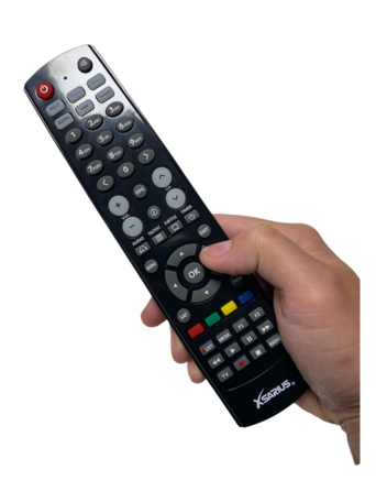 Xsarius Fusion/Pure en Galaxy Afstandsbediening (Alternatief)