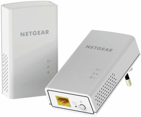 NETGEAR Powerline 1000 | Powerline Adapter | 1000 Mbps | 1x Gigabit Ethernet | Wi-Fi N300 | Wit