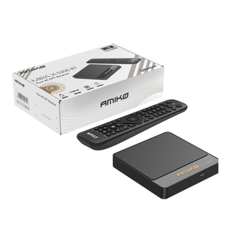 Amiko Mira X‑5200 BT – Linux TV mediastreamer – Bluetooth Editie