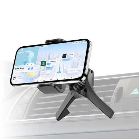 Rixus 3-Point Support Car Vent Phone Holder