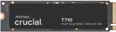 Crucial T710 | 4 TB NVMe SSD | M.2 | Gen5 | 14.500 MB/s Lezen | 12.700 MB/s Schrijven