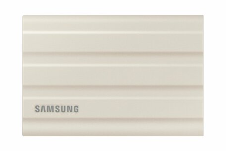 Samsung T7 Shield | Externe SSD | 1TB | USB 3.2 Gen2 | 1.050MB/s Lezen | 1.000MB/s Schrijven | Beige
