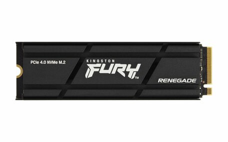 Kingston Fury Renegade | 2TB NVMe SSD | M.2 | Gen4 | 7.300MB/s Lezen | 7.000MB/s Schrijven | Heatsink