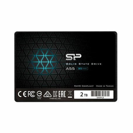 Silicon Power A55 | 4TB SATA SSD | 2.5'' | 500MB/s Lezen | 450MB/s Schrijven