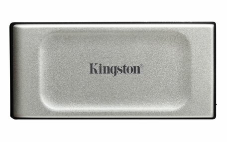 Kingston XS2000 | Externe SSD | 2000GB | USB 3.2 Gen 2x2 | Compact & Snel | Zilver/Zwart