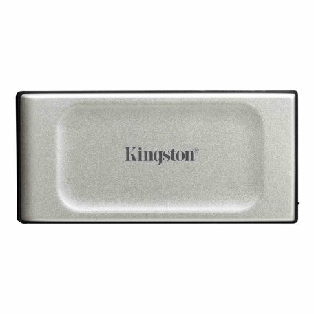 Kingston XS2000 | Externe SSD | 500GB | USB 3.2 Gen2x2 | 2.000MB/s Lezen | 2.000MB/s Schrijven | Zilver