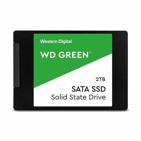 Western Digital Green | 2TB SATA SSD | 2.5'' | 545MB/s Lezen | 430MB/s Schrijven