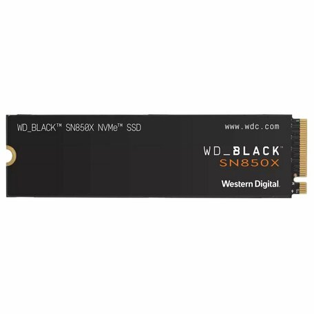 Western Digital Black SN850X | 2TB NVMe SSD | M.2 Gen4 | 7.300MB/s Lezen | 6.600MB/s Schrijven