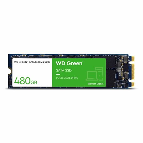 Western Digital Green | 480GB SATA SSD | M.2 | 545MB/s Lezen | 430MB/s Schrijven