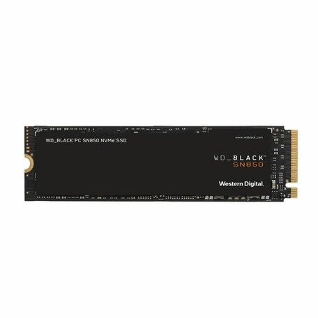 Western Digital WD Black SN850 | 500GB NVMe SSD | M.2 Gen4 | 7.000 MB/s Lezen | 4.100 MB/s Schrijven