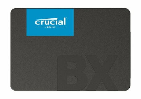 Crucial BX500 | 500GB SATA SSD | 2.5'' | 550MB/s Lezen | 500MB/s Schrijven
