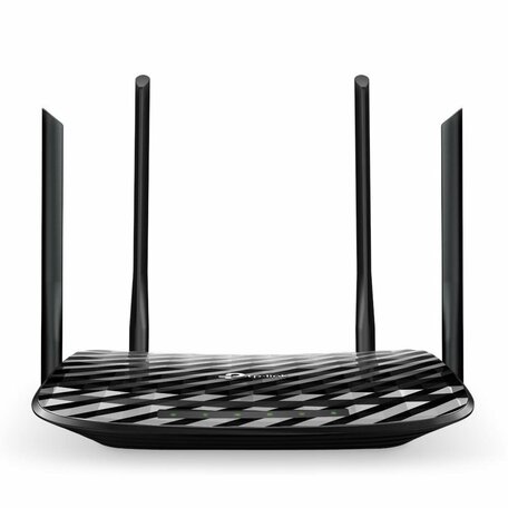 TP-LINK Archer C6 | Draadloze Router | AC1200 Dual-band (2,4 GHz / 5 GHz) | Gigabit Ethernet | Zwart