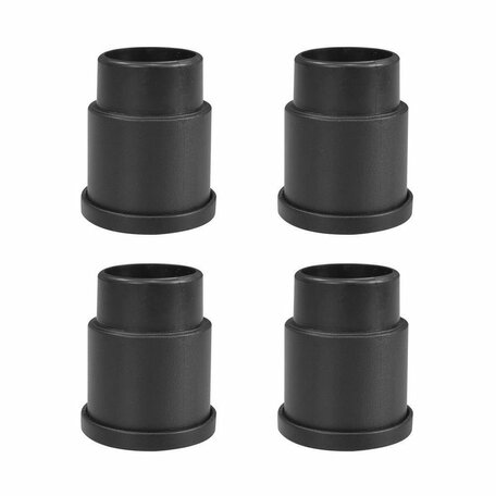 ACT AC8220 | Verhogingspoten voor Monitorstandaarden | 3 cm Verhogen | Compatibel met AC8210 & AC8215 | Set van 4 | Zwart
