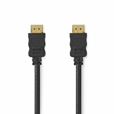 Nedis CVGL34060BK50 | HDMI kabel | 5 m | HDMI Type A (Standaard) Male-naar-Male | 4K | Zwart