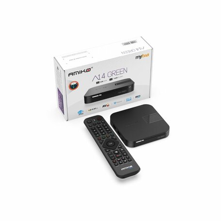 Amiko A14 Green Streaming Box 4K UHD