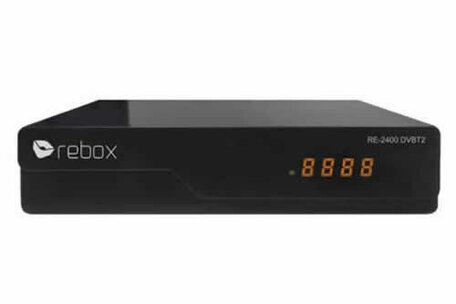 Rebox RE-2400 DVB-T2 FTA Digitenne ontvanger