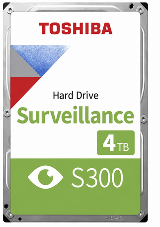 Toshiba S300 Surveillance interne harde schijf 4 TB