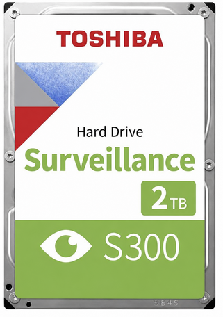 Toshiba S300 Surveillance interne harde schijf 2 TB