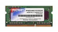 Patriot Memory 4GB DDR3 SODIMM 4GB DDR3 1333MHz geheugenmodule