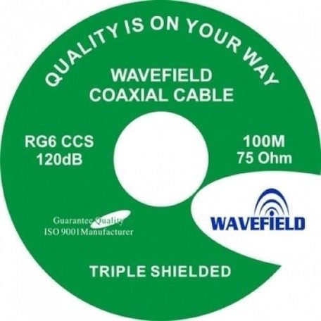 Coax kabel 100 meter wavefield