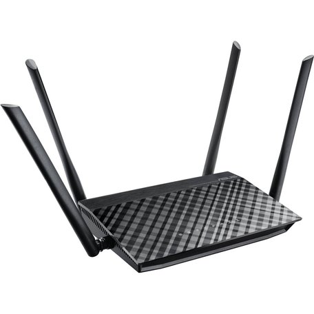 ASUS RT-AC1200 draadloze router Fast Ethernet Dual-band (2.4 GHz / 5 GHz) Zwart