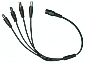 Splitter kabel 1to4 way voor DVR