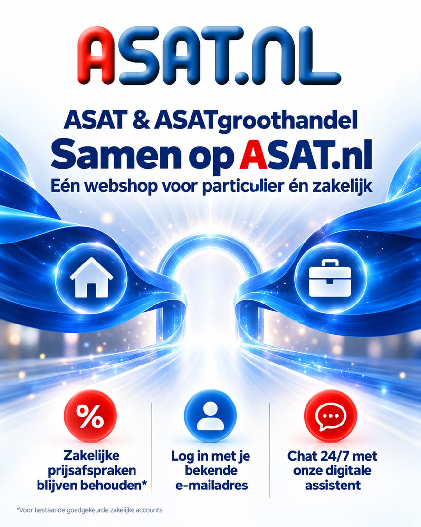 ASAT en ASATgroothandel samen op ASAT.nl