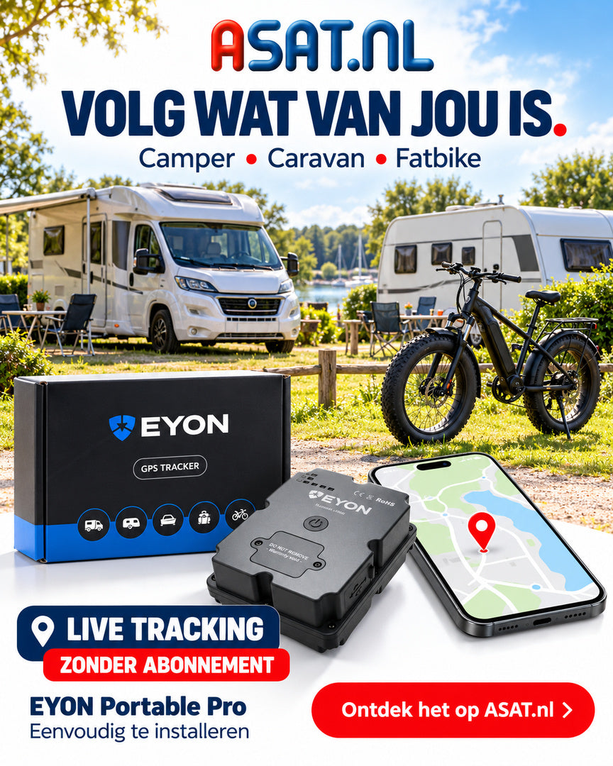📍 Jouw camper, caravan of fatbike in beeld. Gewoon op je telefoon.