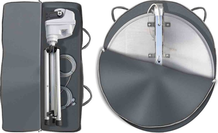 Teleco Tragetasche für Activsat 85 of für 80 cm Satellitenschüsseln