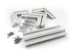 Flat Mount voor Starlink Standard – ASA-dakbehuizing met plexiglas