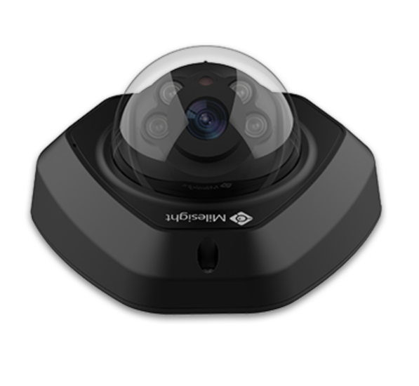 Milesight MS-C5373-PB H.265+ Vandal-proof Mini Dome Network Camera 5MP