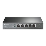 TP-Link TL-R605 | SafeStream Gigabit Multi-WAN VPN Router | 5x Gigabit-ports | Up to 4 WAN | VPN: IPSec/OpenVPN/PPTP/L2TP | Omada SDN