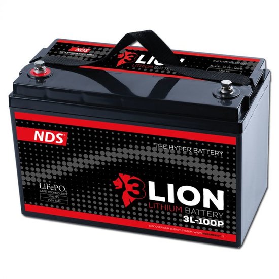NDS 3LION Lithium Akku 12V-100Ah 3L-100P
